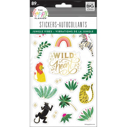 Jungle Vibes - 5 Sticker Sheets