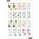 Flower Power - Mega Value Pack Stickers - 100 sheets