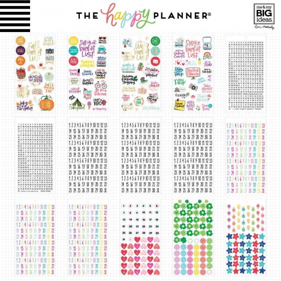 Dates & Holidays 2 - Value Pack Stickers - BIG - Happy Memory Keeping