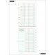 Teacher Checklist - Classic Filler Paper