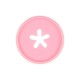 Flower Icon Bubblegum - Medium Plastic Discs