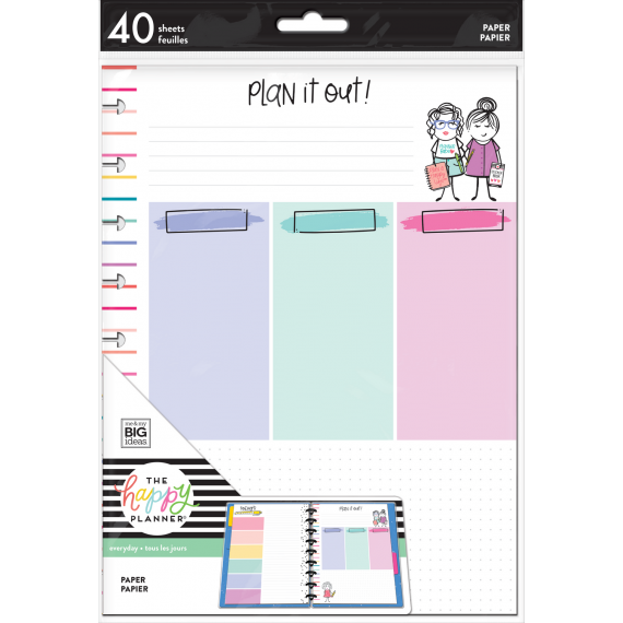 Stick Babe Plan It Out - Classic Fill Paper