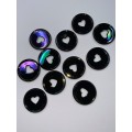 Iridescent Medium Plastic Discs