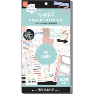 So Much Happy - Happy Memory Keeping - Value Pack Stickers