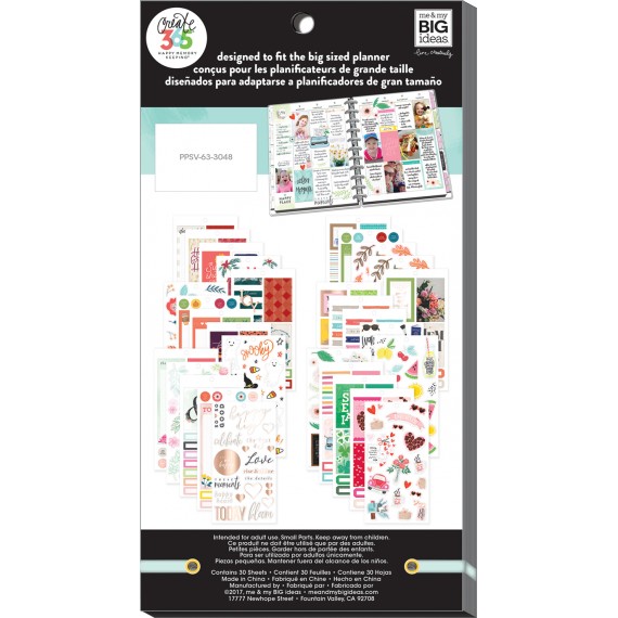A Year Of Memories - BIG - Happy Memory Keeping - Value Pack Stickers