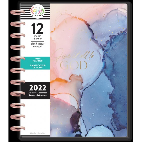Feilvare - Give it to God - BIG Happy Planner - Faith - 12 months