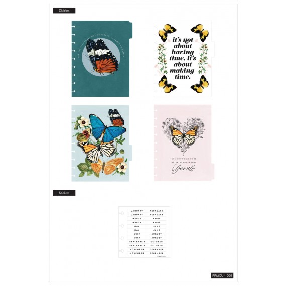 Papillon - Classic Happy Planner - Daily - 4 month