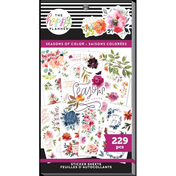 Seasonal Floral Classic - Sticker Value Pack