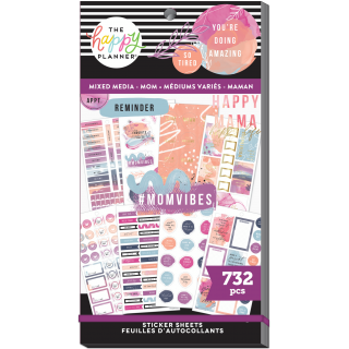 Enjoy The Little Things - Mixed Media Mom - Sticker Value Pack
