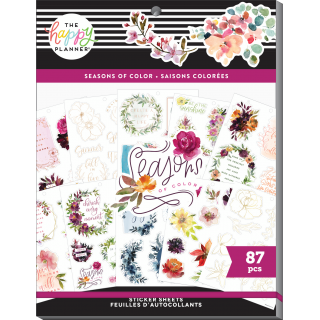 Seasonal Watercolor - Large Sticker Value Pack