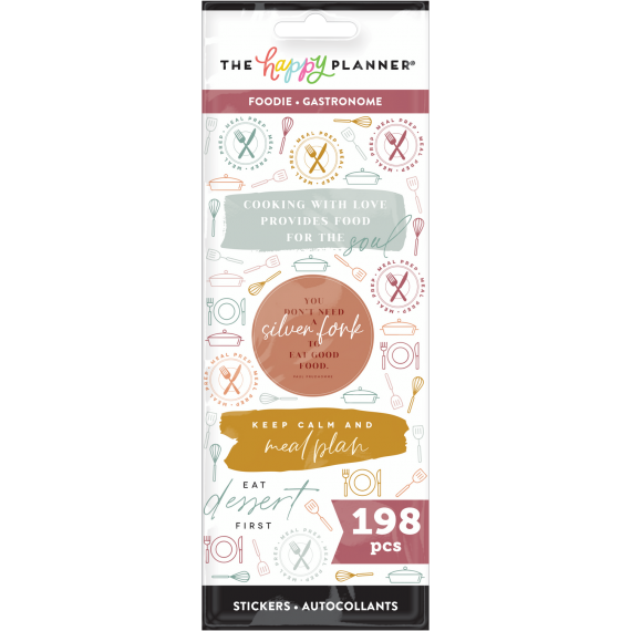 Foodie - 8 Sticker Sheets