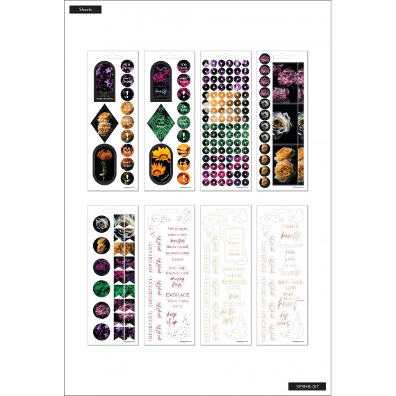 Moody Botanicals - 8 Sticker Sheets