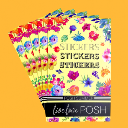 Posh Summer Stickerbook - Live Love Posh