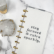 Frosted Planner Covers - Classic Half Sheet - Live Love Posh