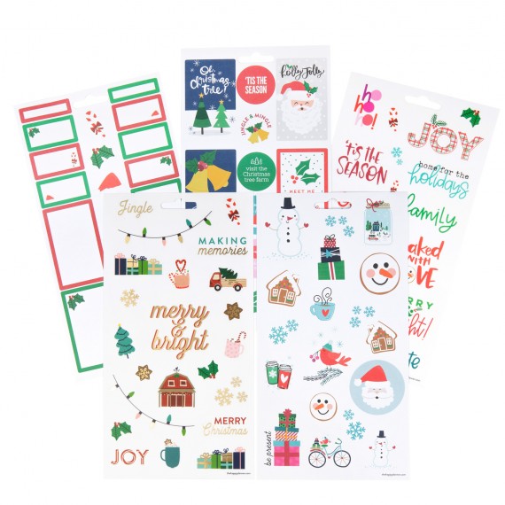 Christmas - 5 Sticker Sheets