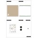 Homebody - Cork Board And Dry Erase Board Set