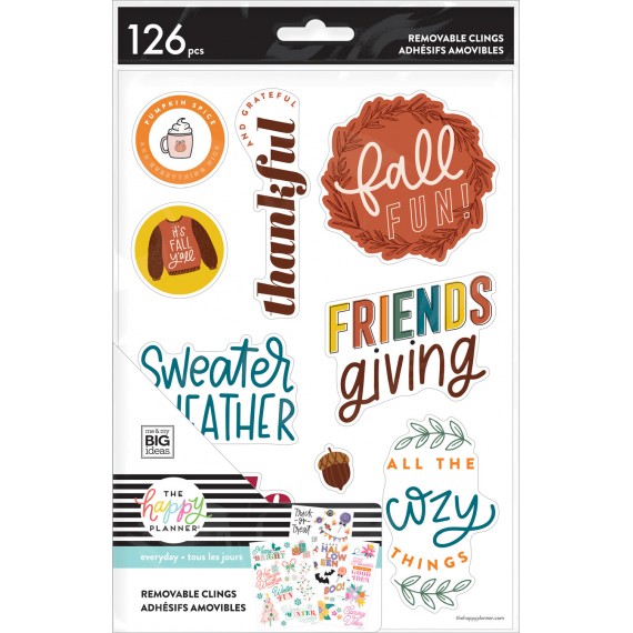 Seasonal - Dry Erase Accessory Removable Clings Mega Pack