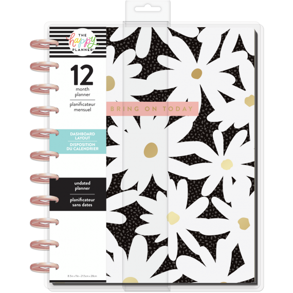 Bright Type - Dashboard - BIG - Udatert 12 month Happy Planner