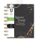 Feilvare - Know Your Worth - Budget - Classic - 12 month Udatert Happy Planner