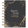 Know Your Worth - Budget - Classic - 12 month Udatert Happy Planner
