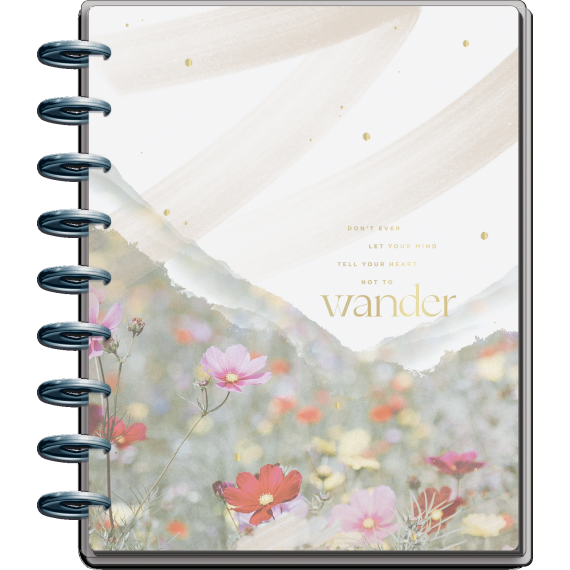 Feilvare - Let Your Heart Wander - Wellness - Classic - 12 month Udatert Happy Planner