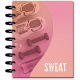 Go The Distance - Fitness - Classic - 12 month Udatert Happy Planner