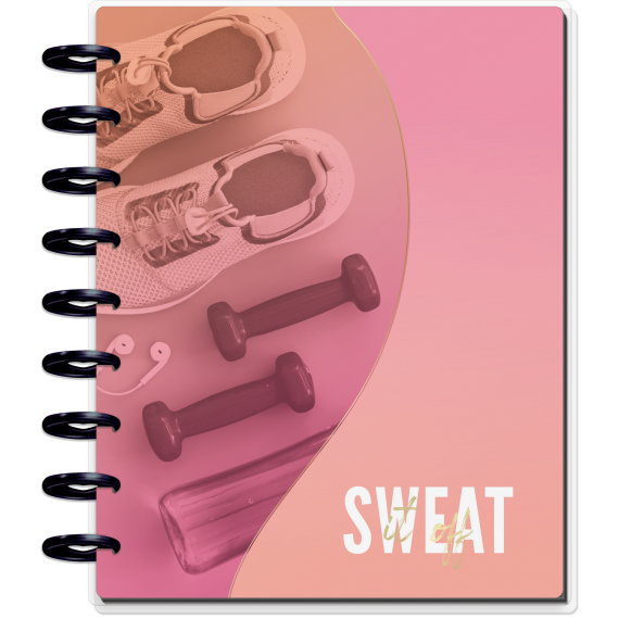 Go The Distance - Fitness - Classic - 12 month Udatert Happy Planner