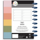 Bright Type - Horizontal - Classic - 12 month Udatert Happy Planner