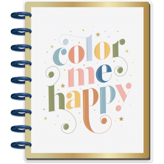 Bright Type - Horizontal - Classic - 12 month Udatert Happy Planner