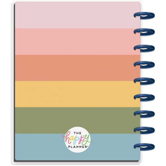 Bright Type - Horizontal - Classic - 12 month Udatert Happy Planner