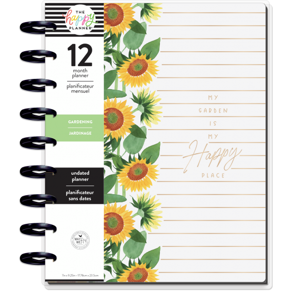 Happy Place -  Vertical - Classic - 12 month Udatert Happy Planner