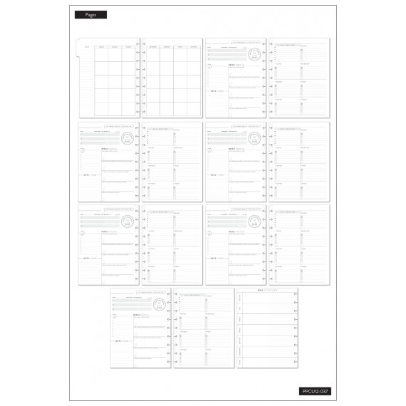 Where You Are - Recovery - Classic - 12 month Udatert Happy Planner