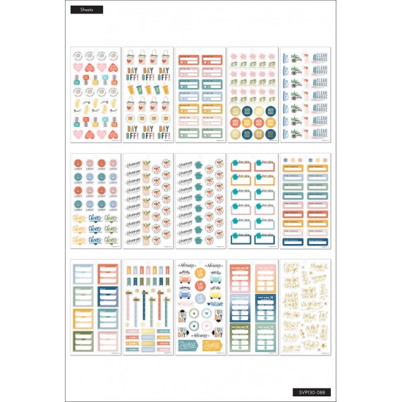 Planner Essentials BIG - Value Pack Sticker