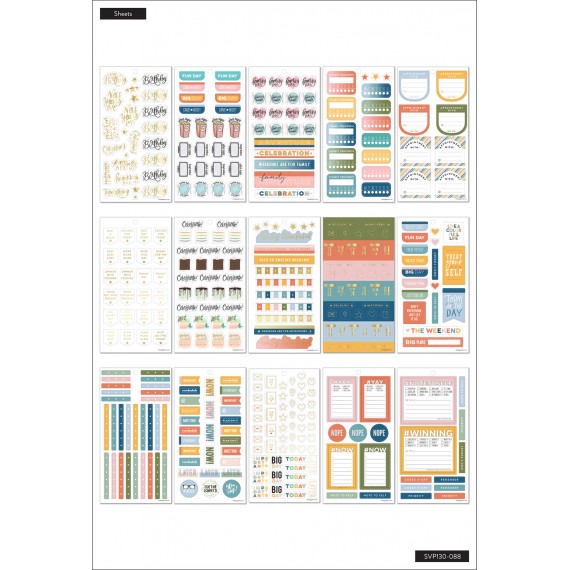 Planner Essentials BIG - Value Pack Sticker