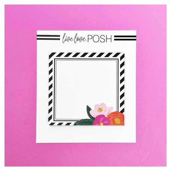 Posh Blooms - Sticky Notes