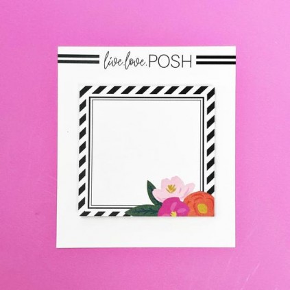 Posh Blooms - Sticky Notes