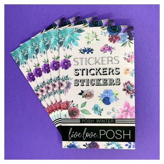 Posh Winter - Sticker Book - Live Love Posh