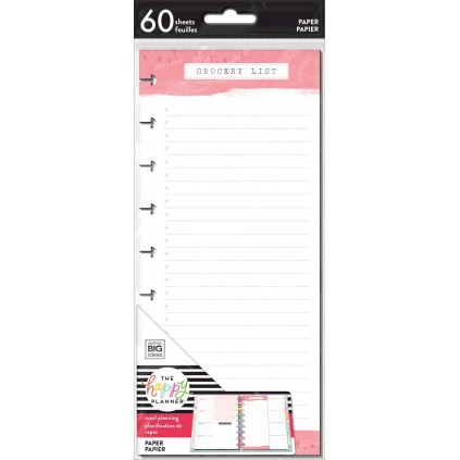 Recipe Filler Paper - Half Sheet - Classic