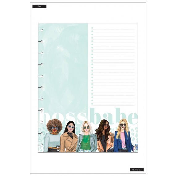 Boss Babe- Rongrong - BIG Block Paper Pad