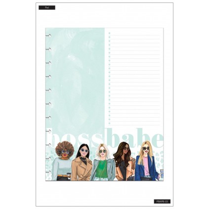 Boss Babe- Rongrong - BIG Block Paper Pad