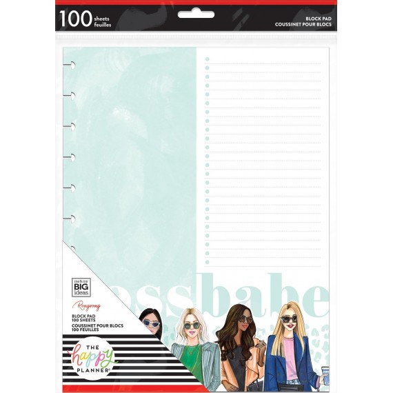 Boss Babe- Rongrong - BIG Block Paper Pad