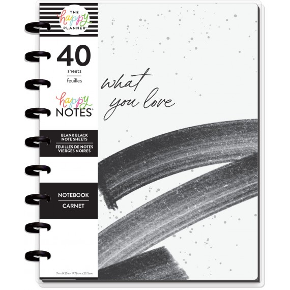 Black Pages - Classic Notebook