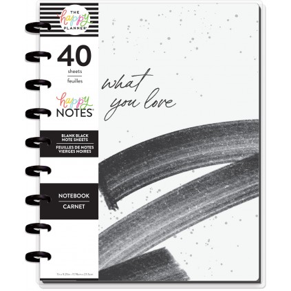 Black Pages - Classic Notebook