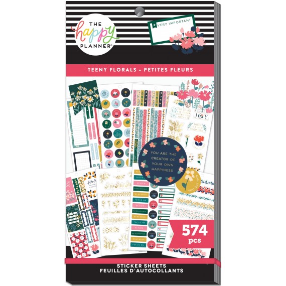 Teeny Florals - Value Pack Stickers