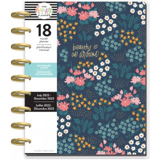 Teeny Florals - Classic Dashboard Happy Planner - 18 Months