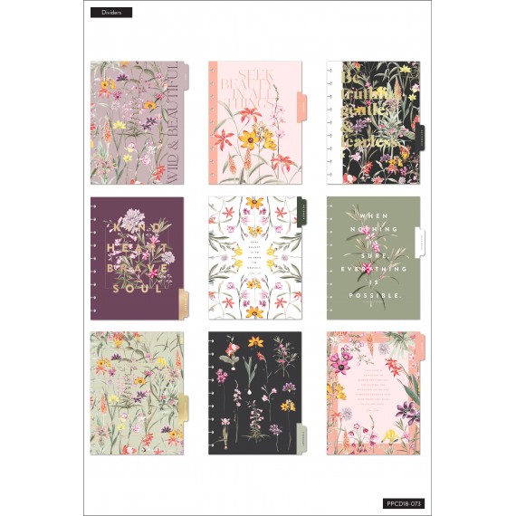 Fresh Botanicals - Classic Vertical Happy Planner - 18 Months