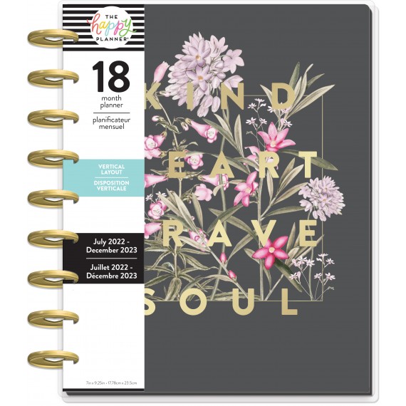 Fresh Botanicals - Classic Vertical Happy Planner - 18 Months