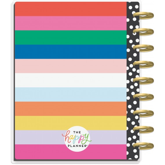 Bold and Bright - Classic Horizontal Happy Planner - 18 Months