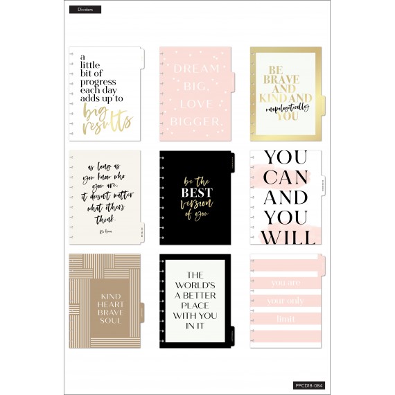 Blushin' It - Classic Vertical Happy Planner - 18 Months