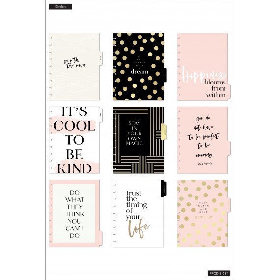 Blushin' It - Classic Vertical Happy Planner - 18 Months